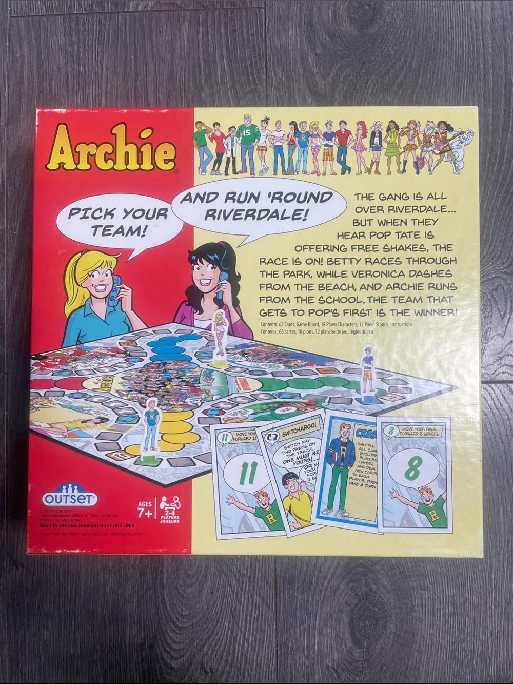 Archie Running 'Round Riverdale Board Game - Multi-Color - Picture 3 of 11